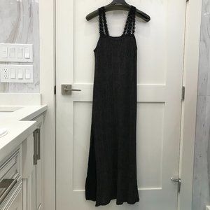 Burlap Coloured Martinica Sleeveless Midi Dress